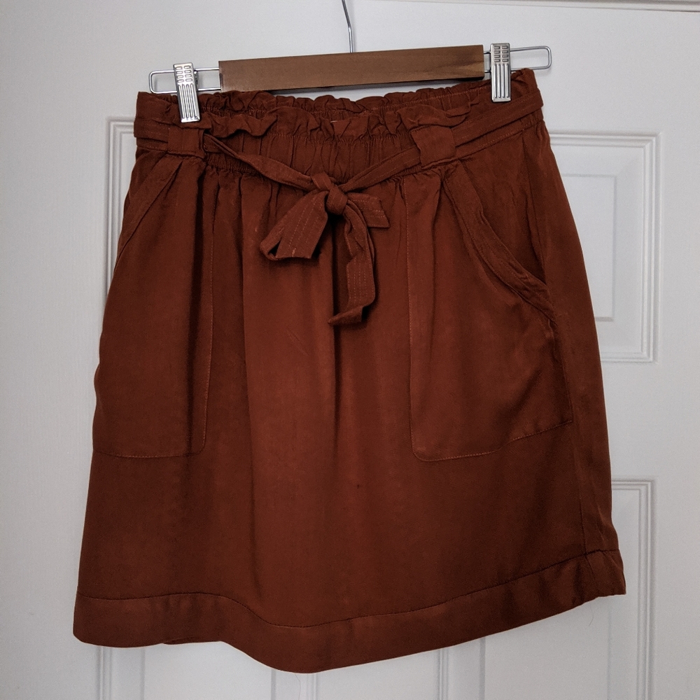 Mini rust skirt